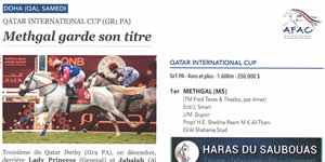 résultats chevaux Saubouas