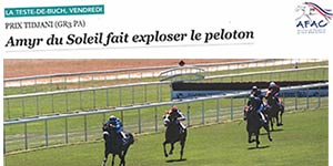 résultats chevaux Saubouas